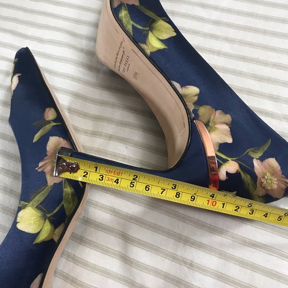 Ted Baker Floral High Heels 9 - Picture 9 of 11